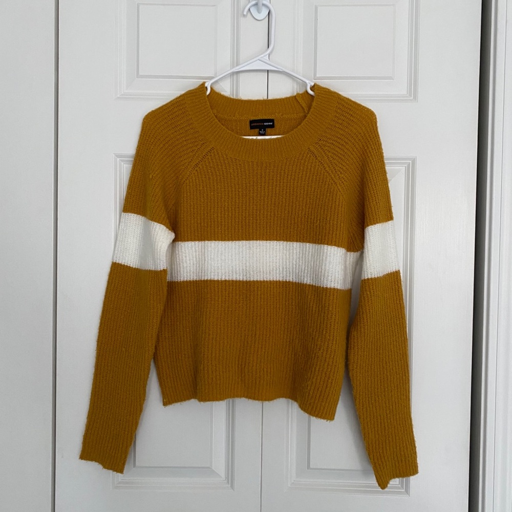 Sweater/ Size small/ white stripe in middle/